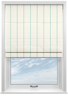 The British Stripe Co. Victoria, Brighton No.3 - Roman Blind